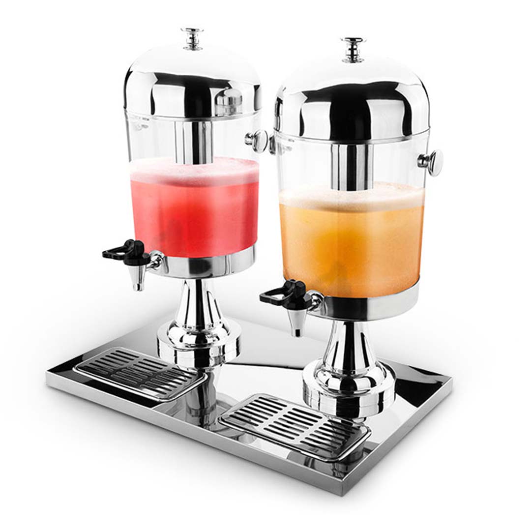 SOGA Dual 8L Juicer Water Milk Coffee Pump Beverage Drinking Utensils - Cafe Supply