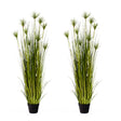 SOGA 2X 150cm Green Artificial Indoor Potted Papyrus Plant Tree Fake Simulation Decorative - Cafe Supply