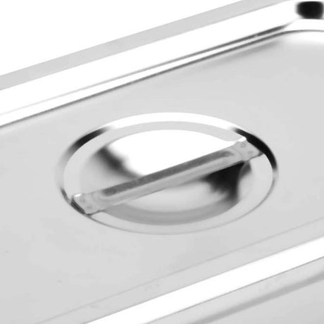 SOGA 2X Gastronorm GN Pan Lid Full Size 1/3 Stainless Steel Tray Top Cover - Cafe Supply