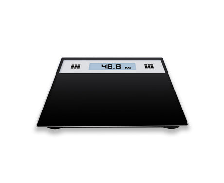 SOGA 2X 180kg Electronic Talking Scale Weight Fitness Glass Bathroom Scale LCD Display Stainless - Cafe Supply