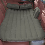 SOGA 2X Grey Stripe Inflatable Car Mattress Portable Camping Rest Air Bed Travel Compact Sleeping Kit Essentials - Cafe Supply