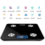 SOGA Wireless Bluetooth Digital Body Fat Scale Bathroom Health Analyser Weight White - Cafe Supply