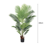 SOGA 4X 180cm Artificial Swallowtail Sunflower Fake Decoration Tree Flower Pot Plant - Cafe Supply