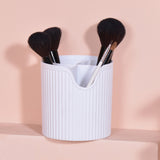 SOGA White Cosmetic Jewelry Storage Organiser Set Makeup Brush Lipstick Skincare Holder Jewelry Storage Box with Handle - Cafe Supply