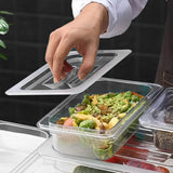 SOGA Clear Gastronorm 1/3 GN Lid Food Tray Top Cover - Cafe Supply