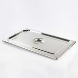 SOGA 2X Gastronorm GN Pan Lid Full Size 1/1 Stainless Steel Tray Top Cover - Cafe Supply