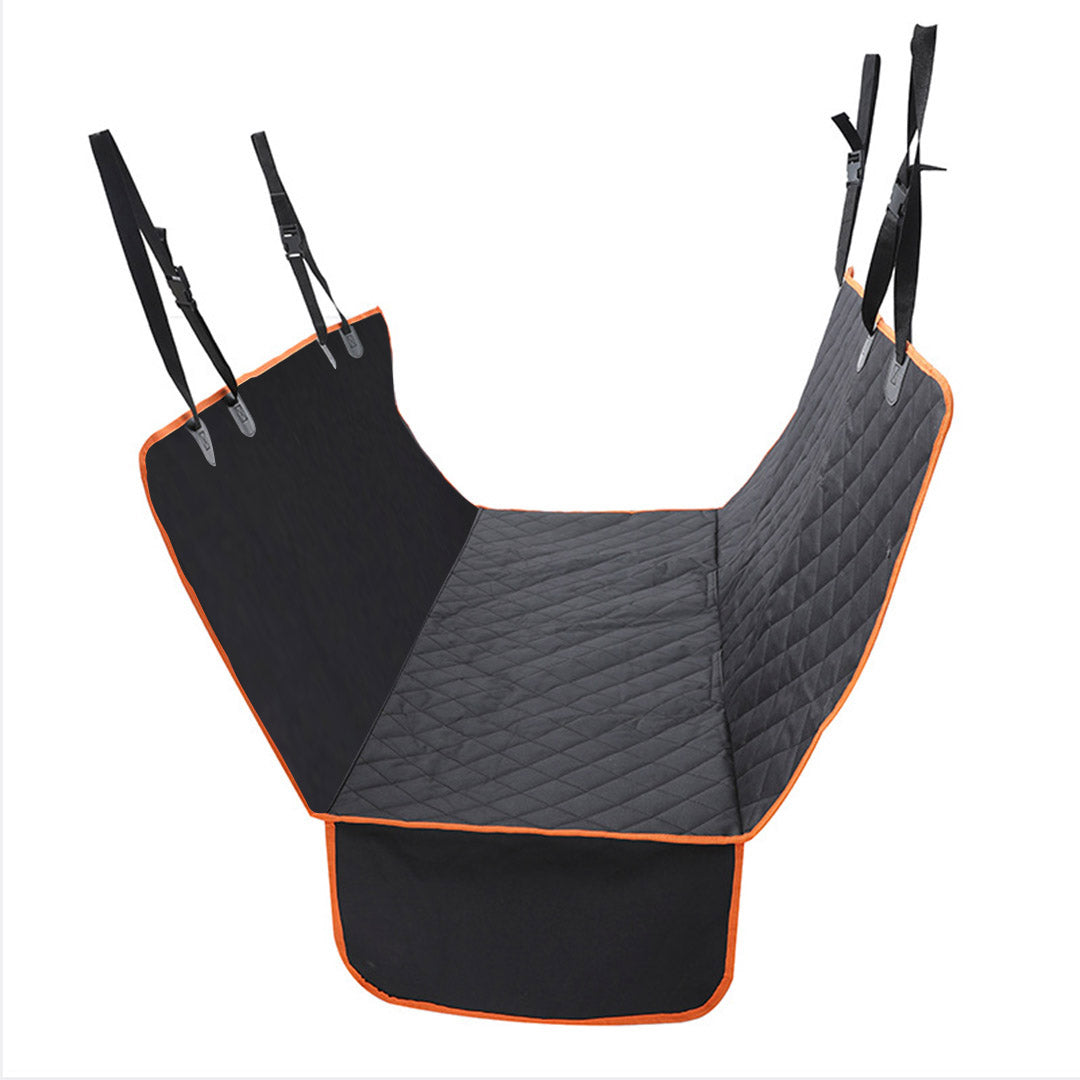 SOGA 2X 600D Oxford Cloth Waterproof Dog Car Cover Back Seat Protector Hammock Pet Mat Black - Cafe Supply