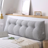 SOGA 2X 180cm Silver Triangular Wedge Bed Pillow Headboard Backrest Bedside Tatami Cushion Home Decor - Cafe Supply