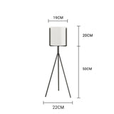 SOGA 2X 70cm Tripod Flower Pot Plant Stand with White Flowerpot Holder Rack Indoor Display - Cafe Supply