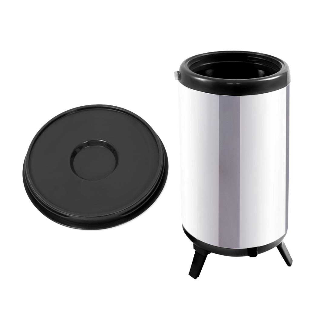 SOGA 4X 14L Portable Insulated Cold/Heat Coffee Tea Beer Barrel Brew Pot With Dispenser - Cafe Supply