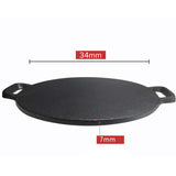 SOGA Electric Smart Induction Cooktop and 34cm Cast Iron Induction Crepe Pan Baking Cookware - Cafe Supply