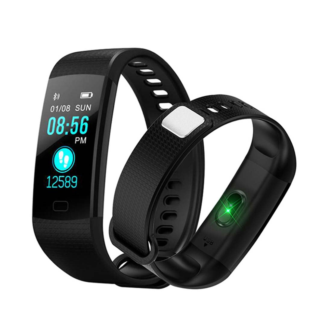 SOGA 2X Sport Smart Watch Health Fitness Wrist Band Bracelet Activity Tracker Purple - Cafe Supply