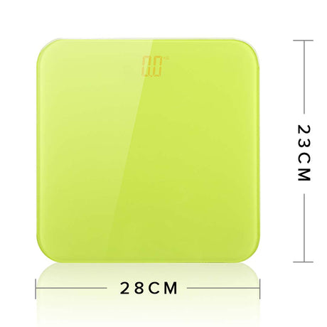 SOGA 2X 180kg Digital Fitness Weight Bathroom Gym Body Glass LCD Electronic Scales White/Blue - Cafe Supply