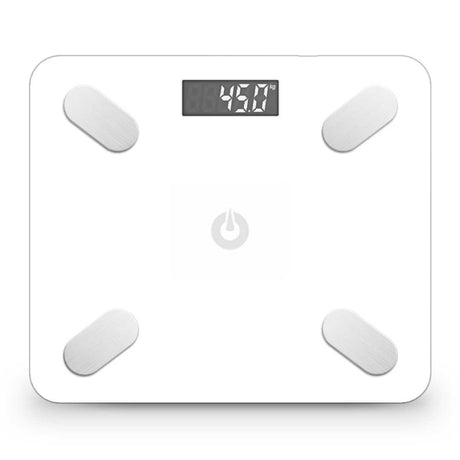SOGA 2X Wireless Bluetooth Digital Body Fat Scale Bathroom Weighing Scales Health Analyzer Weight White - Cafe Supply
