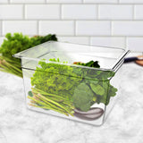 SOGA 200mm Clear Gastronorm GN Pan 1/2 Food Tray Storage - Cafe Supply