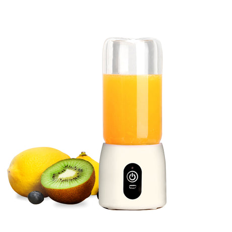 SOGA 2X Portable Mini USB Rechargeable Handheld Juice Extractor Fruit Mixer Juicer White - Cafe Supply