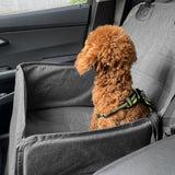 SOGA 2X Grey Car Pet Sitting Bag Breathable Safety Travel Portable Carrier Pouch Travel Essentials - Cafe Supply