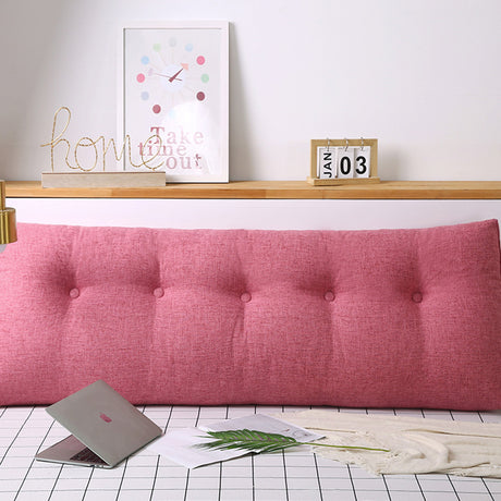 SOGA 2X 180cm Pink Triangular Wedge Bed Pillow Headboard Backrest Bedside Tatami Cushion Home Decor - Cafe Supply