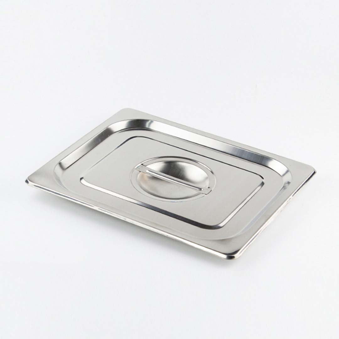 SOGA 2X Gastronorm GN Pan Lid Full Size 1/2 Stainless Steel Tray Top Cover - Cafe Supply