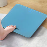 SOGA 2X 180kg Digital Fitness Weight Bathroom Gym Body Glass LCD Electronic Scales Blue - Cafe Supply
