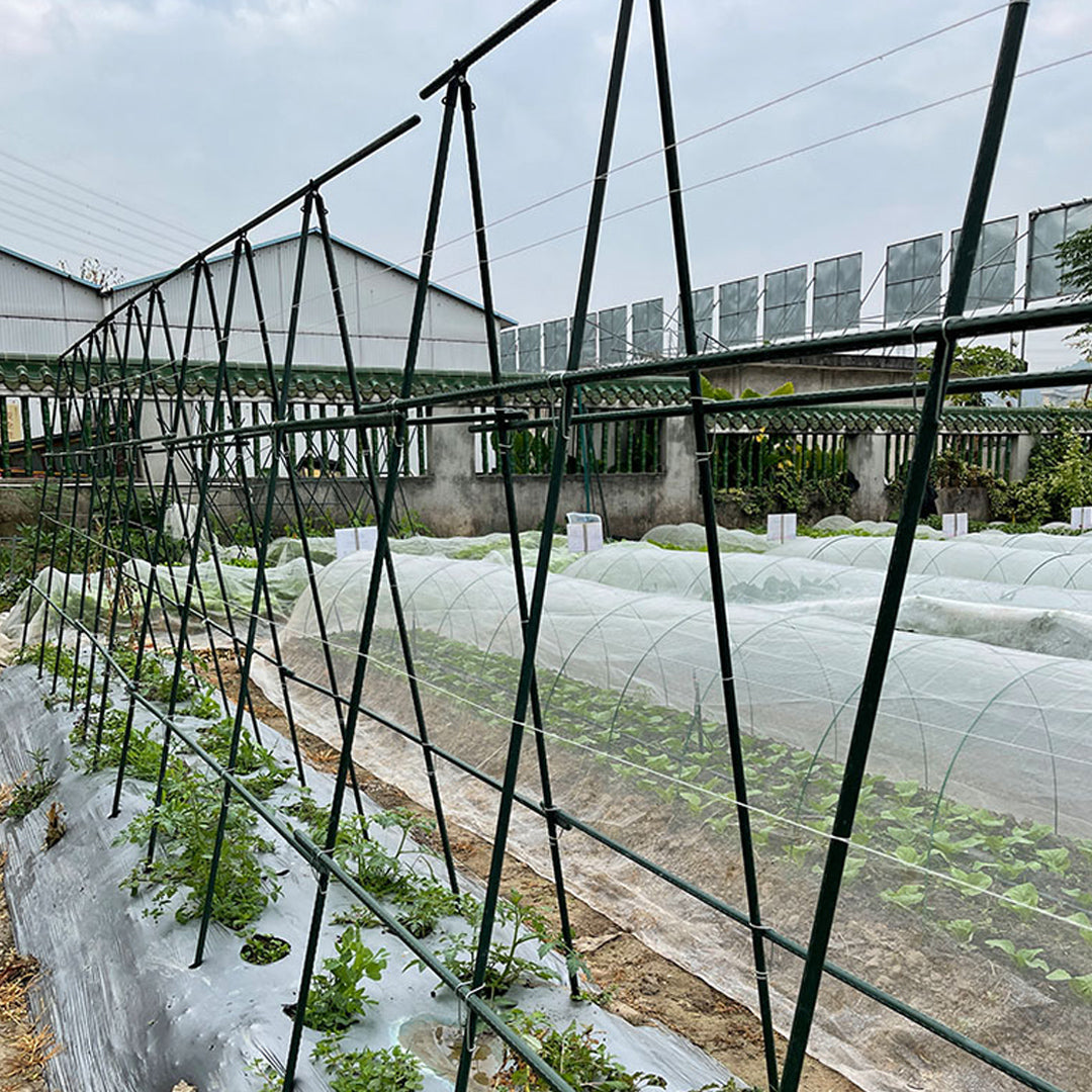SOGA 90X120cm Plant Frame Tube Trellis Vegetable Flower Herbs Outdoor Vine Support Adjustable Garden Rack - Cafe Supply