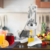 SOGA 2X Stainless Steel Manual Juicer Hand Press Juice Extractor Squeezer Lemon Orange Citrus White - Cafe Supply
