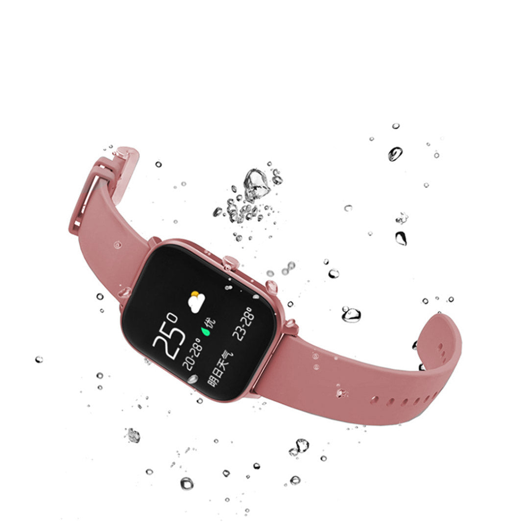 SOGA 2X Waterproof Fitness Smart Wrist Watch Heart Rate Monitor Tracker P8 Pink - Cafe Supply