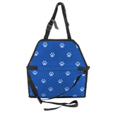 SOGA 2X Waterproof Pet Booster Car Seat Breathable Mesh Safety Travel Portable Dog Carrier Bag Blue - Cafe Supply