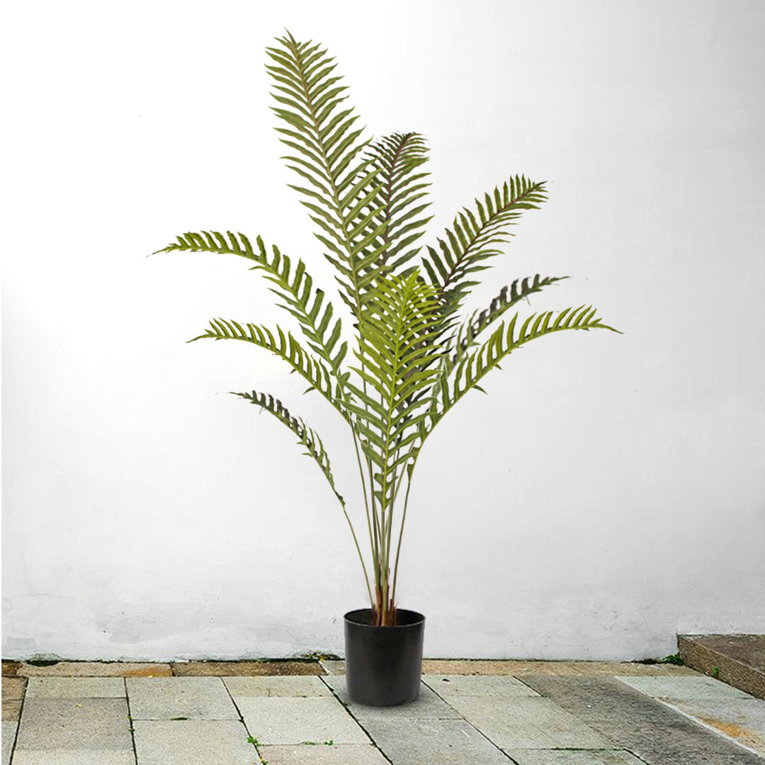 SOGA 160cm Green Artificial Indoor Rogue Areca Palm Tree Fake Tropical Plant Home Office Decor - Cafe Supply