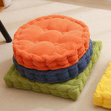 SOGA 2X Orange Round Cushion Soft Leaning Plush Backrest Throw Seat Pillow Home Office Decor - Cafe Supply