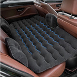 SOGA 2X Black Ripple Inflatable Car Mattress Portable Camping Air Bed Travel Sleeping Kit Essentials - Cafe Supply