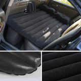SOGA 2X Inflatable Car Mattress Portable Travel Camping Air Bed Rest Sleeping Bed Grey - Cafe Supply