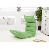 SOGA 2X Foldable Tatami Floor Sofa Bed Meditation Lounge Chair Recliner Lazy Couch Green - Cafe Supply