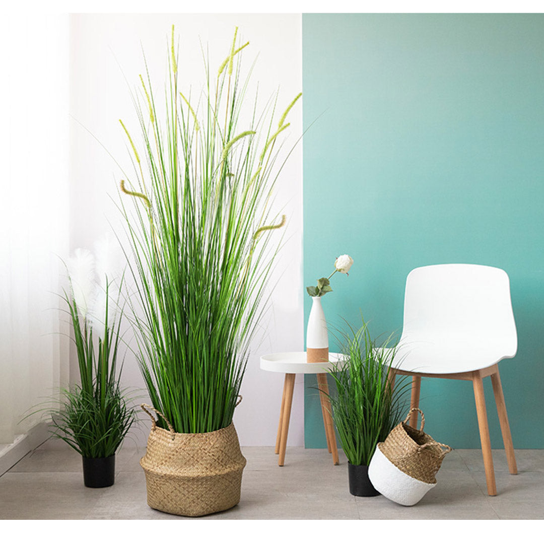 SOGA 2X 150cm Green Artificial Indoor Potted Reed Grass Tree Fake Plant Simulation Decorative - Cafe Supply