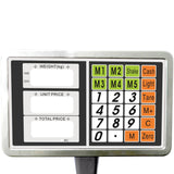 SOGA 4X 150kg Electronic Digital Platform Scale Computing Shop Postal Weight Black - Cafe Supply