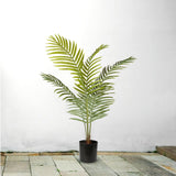 SOGA 2X 120cm Green Artificial Indoor Rogue Areca Palm Tree Fake Tropical Plant Home Office Decor - Cafe Supply