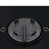 SOGA Portable Korean BBQ Butane Gas Stove Stone Grill Plate Non Stick Coated Round