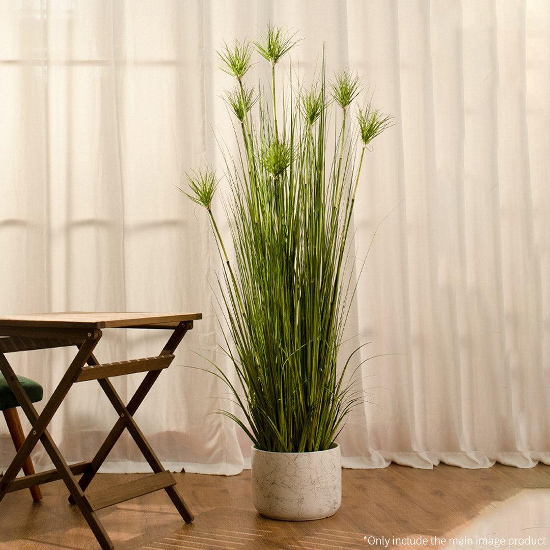 SOGA 2X 150cm Green Artificial Indoor Potted Papyrus Plant Tree Fake Simulation Decorative - Cafe Supply