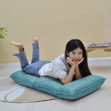SOGA 2X Green Lounge Recliner Lazy Sofa Bed Tatami Cushion Collapsible Backrest Seat Home Office Decor - Cafe Supply
