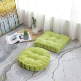 SOGA 2X Green Square Cushion Soft Leaning Plush Backrest Throw Seat Pillow Home Office Sofa Decor - Cafe Supply