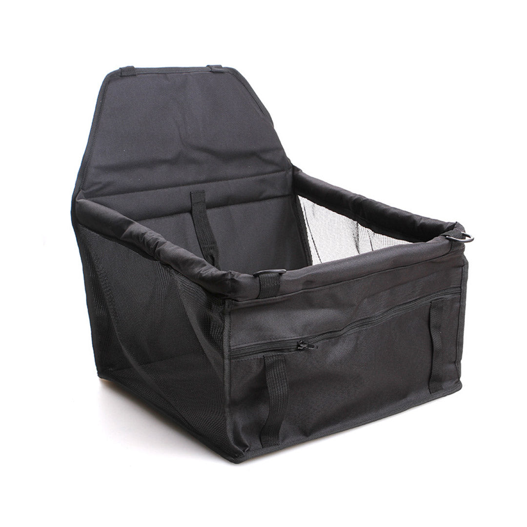 SOGA 2X Waterproof Pet Booster Car Seat Breathable Mesh Safety Travel Portable Dog Carrier Bag - Cafe Supply