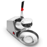 SOGA 2X 300W Electric Ice Shaver Crusher Snow Cone Smoothie Maker Ice Machine - Cafe Supply