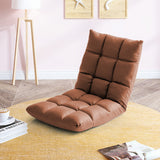 SOGA 2X Coffee Lounge Floor Recliner Adjustable Gaming Sofa Bed Foldable Indoor Outdoor Backrest Seat Home Office Decor - Cafe Supply