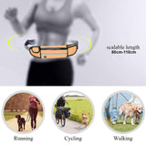 SOGA Orange Adjustable Hands-Free Pet Leash Bag Dog Lead Walking Running Jogging Pet Essentials - Cafe Supply