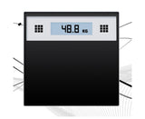 SOGA 2X 180kg Electronic Talking Scale Weight Fitness Glass Bathroom Scale LCD Display Stainless - Cafe Supply