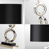 SOGA 2X Simple Industrial Style Table Lamp Metal Base Desk Lamp - Cafe Supply