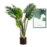 SOGA 2X 80cm Artificial Indoor Potted Turtle Back Fake Decoration Tree Flower Pot Plant - Cafe Supply