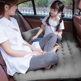 SOGA 2X Grey Ripple Inflatable Car Mattress Portable Camping Air Bed Travel Sleeping Kit Essentials - Cafe Supply
