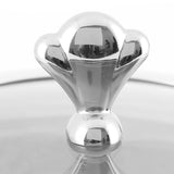 SOGA 2X Stainless Steel Round Buffet Chafing Dish Cater Food Warmer Chafer with Glass Top Lid - Cafe Supply