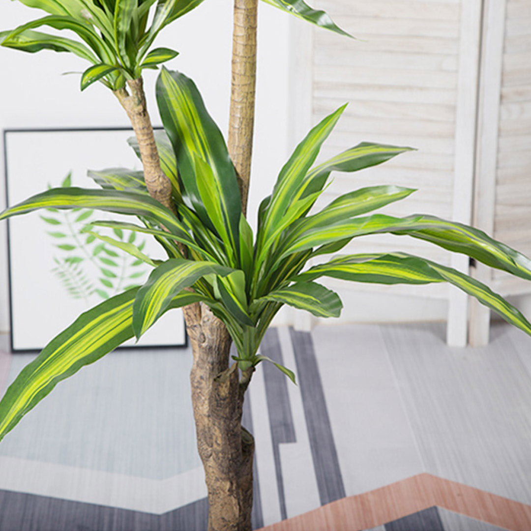 SOGA 2X 180cm Green Artificial Indoor Brazlian Iron Tree Fake Plant Decorative 4 Heads - Cafe Supply